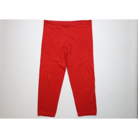 Vintage 70s Russell Athletic Mens Large Distressed Blank Sweatpants Red USA - Picture 1 of 13